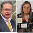 Ángela Benedetti, Gustavo Petro y Cielo Rusinque.