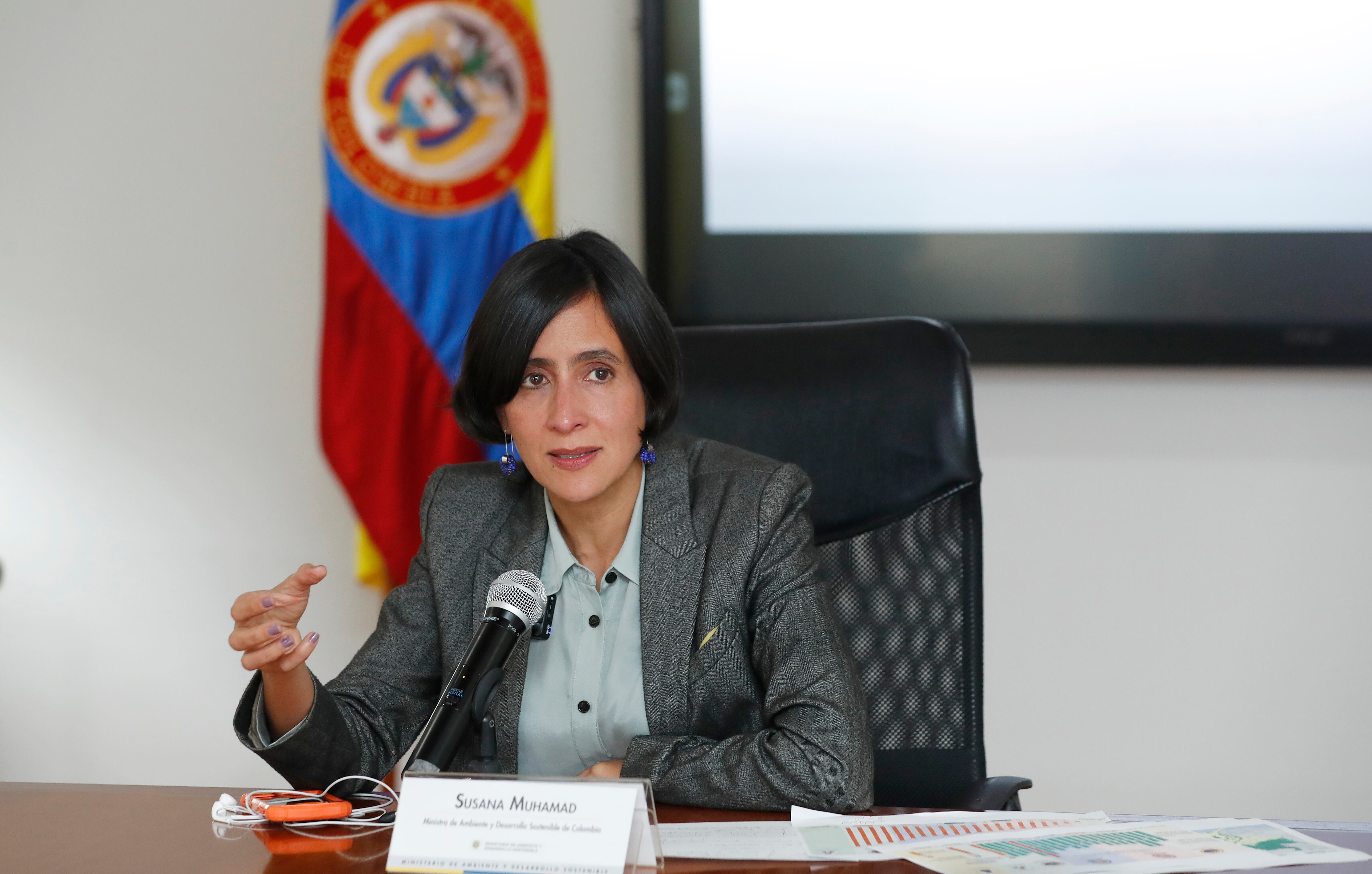 Susana Muhamad González  ministra de Ambiente y Desarrollo Sostenible
Bogotá sept 8 del 2022
Foto Guillermo Torres Reina / Semana