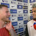 Entrevista en inglés sacó gracioso momento entre Alexis Mac Allister y Luis Díaz