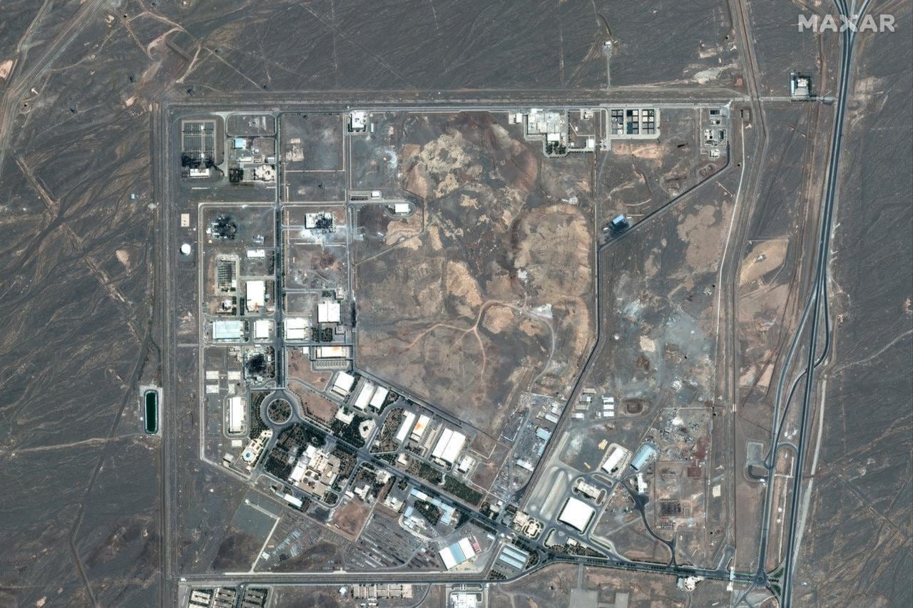 Planta nuclear de Natanz, Irán.