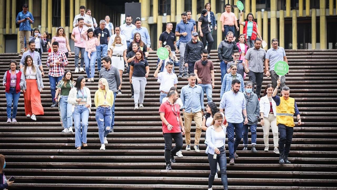 Simulacro en Medellín - Dagrd