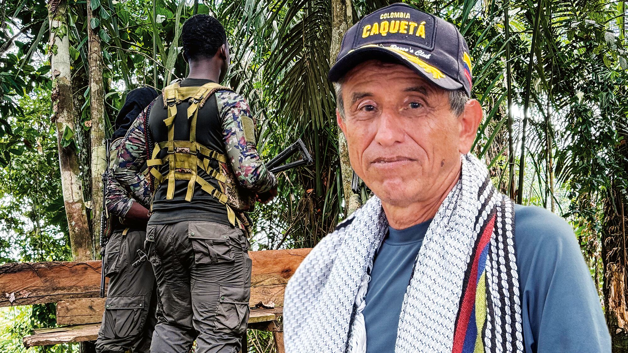 Walter Mendoza, comandante de la Coordinadora del Pacífico.