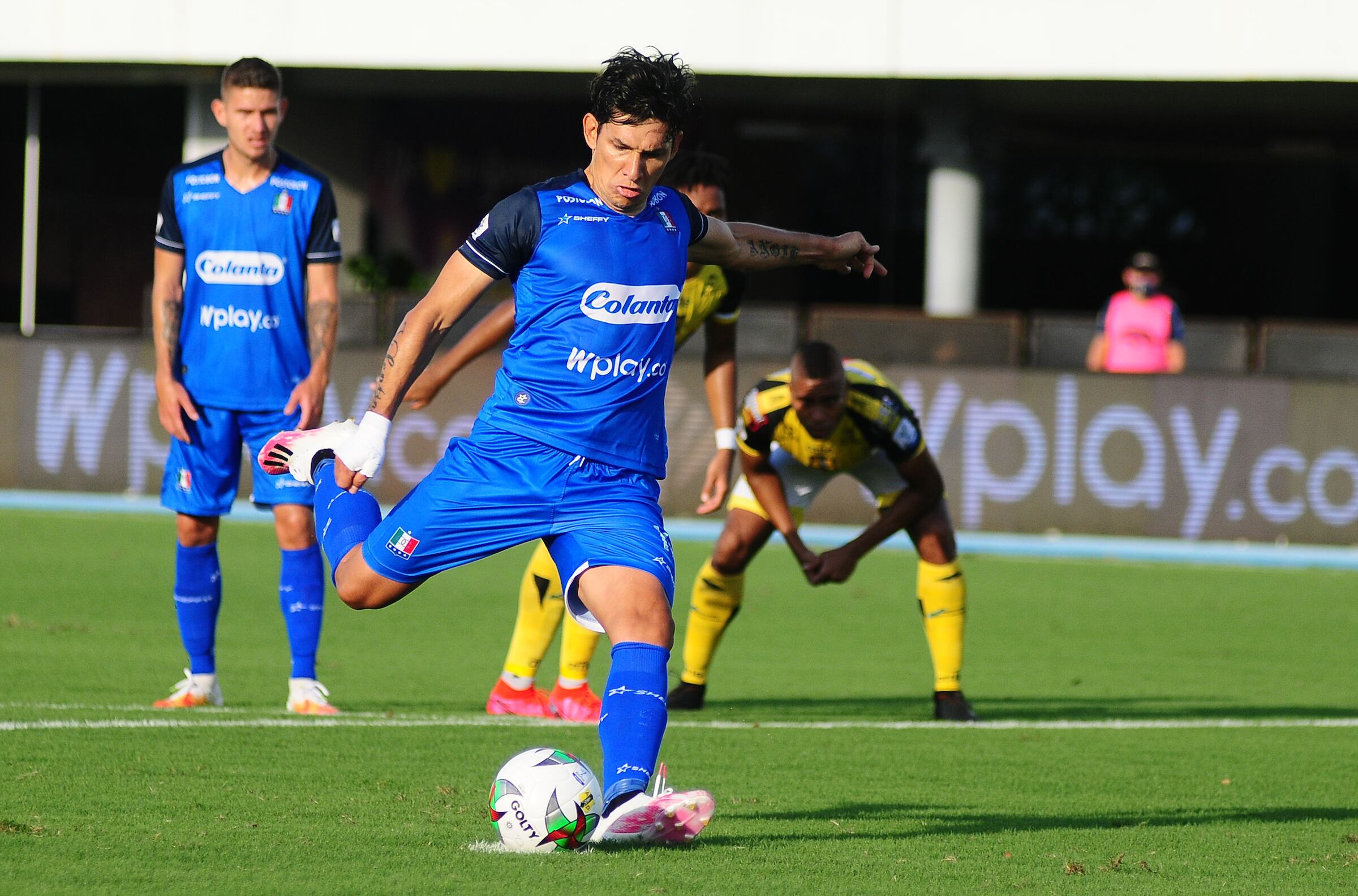 Roberto Ovelar, delantero paraguayo de Once Caldas.