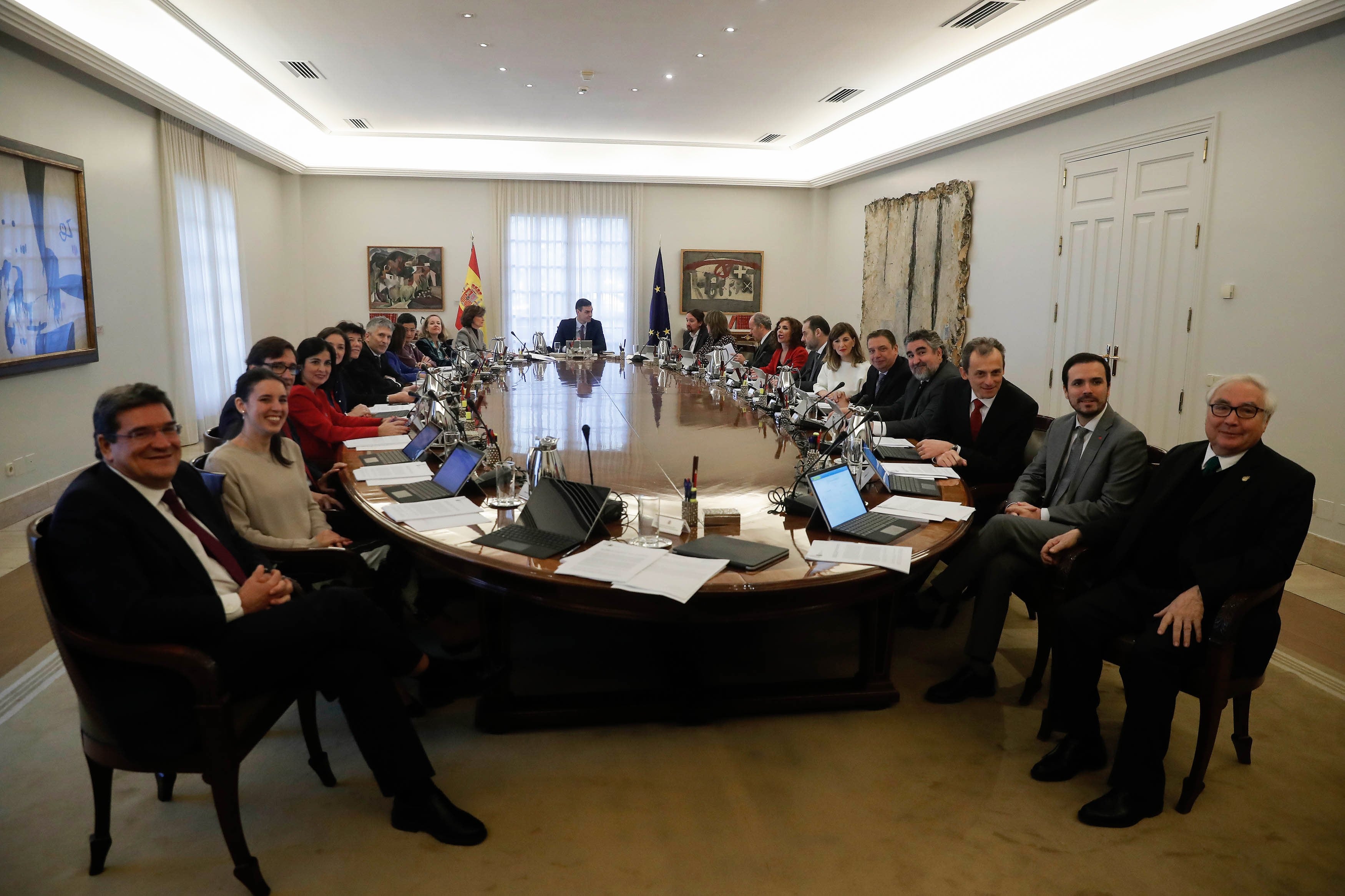 Consejo de ministros de España. Imagen de referencia