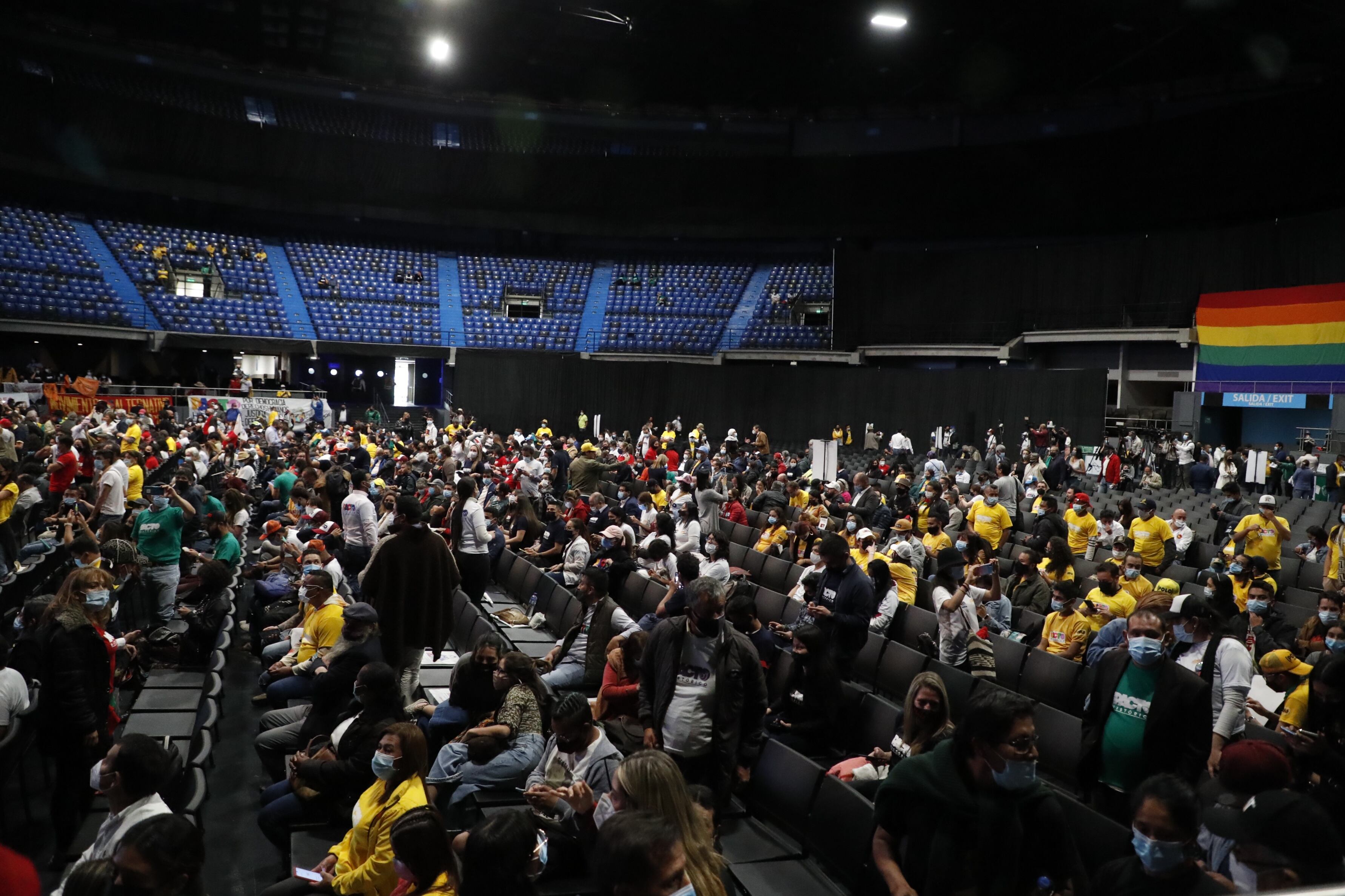 GUSTAVO PETRO MOVISTAR ARENA PACTO HISTORICO