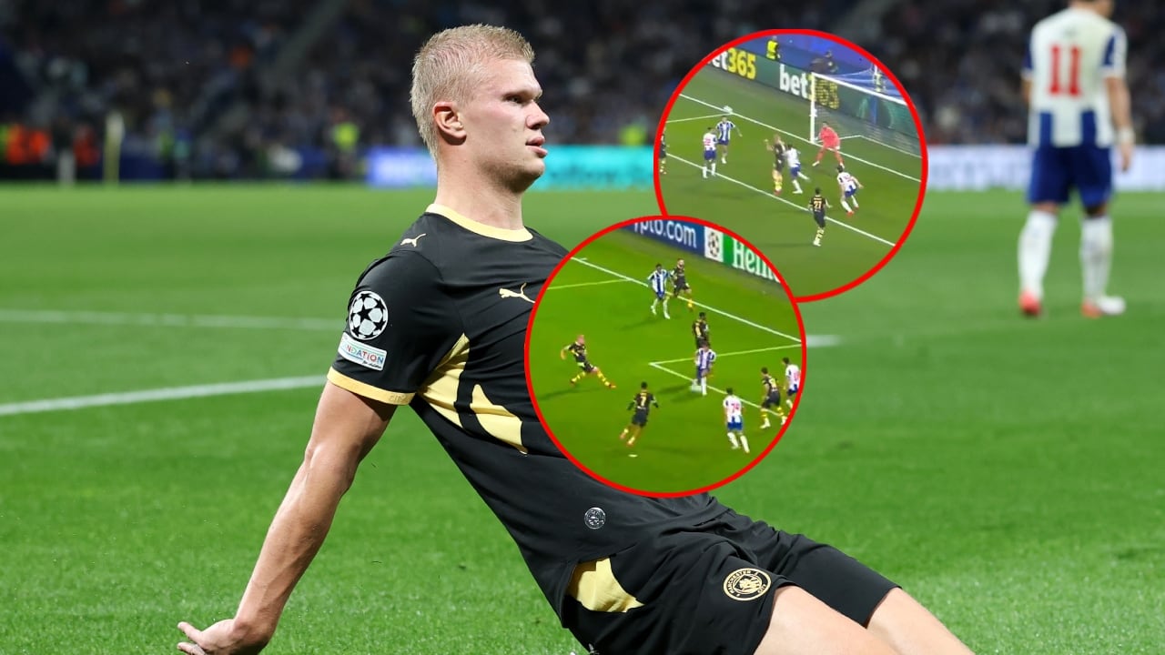 Erling Haaland, la figura en Portugal.
