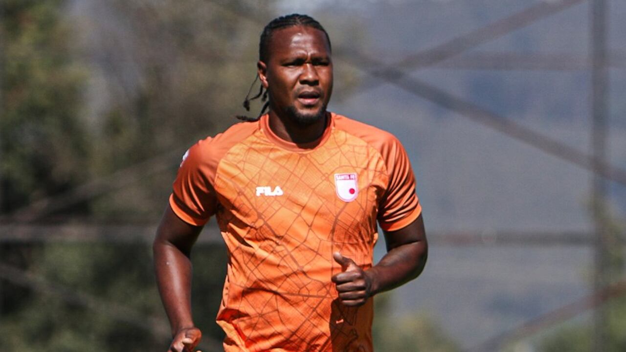 Hugo Rodallega, delantero de Independiente Santa Fe