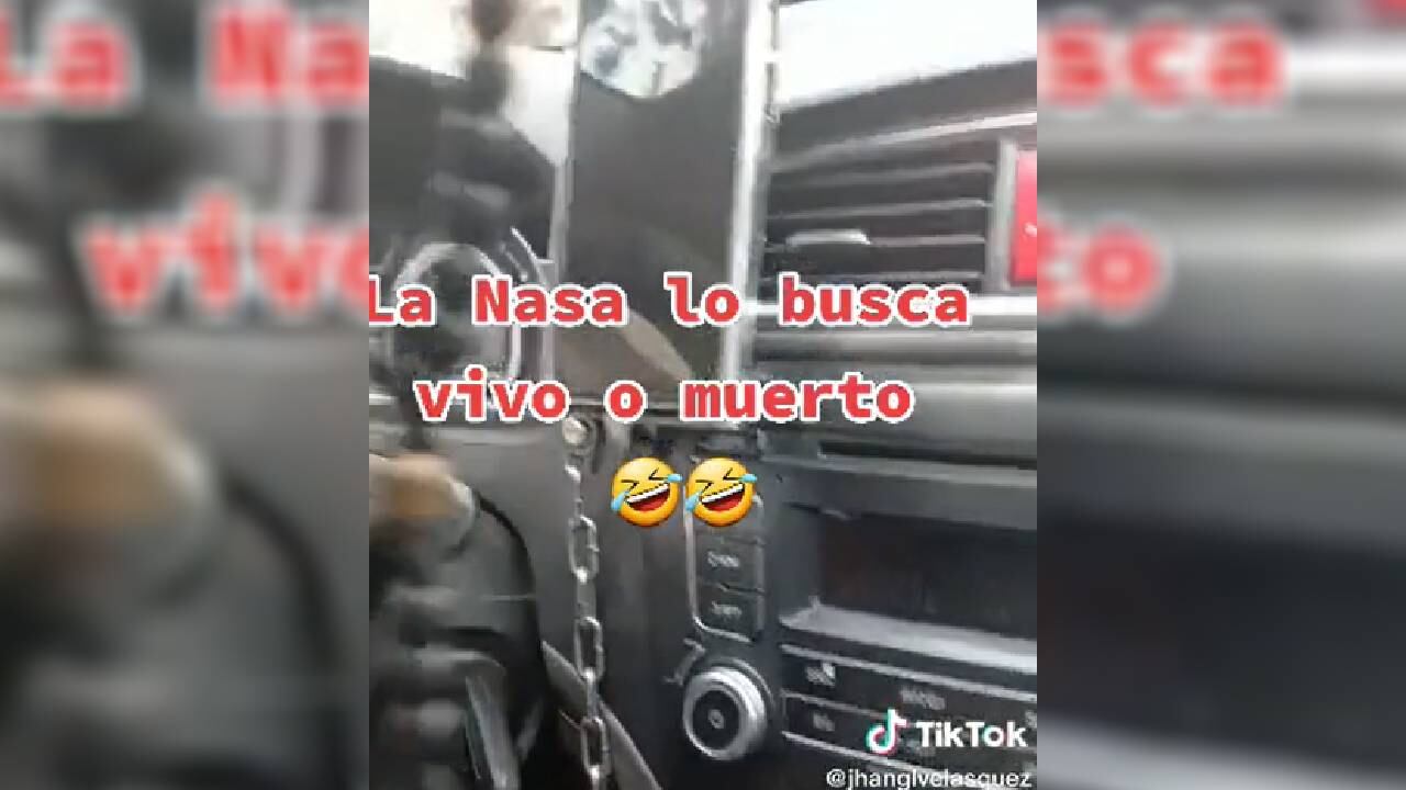 La descripción de lo que estaba presenciando se hizo viral en las redes sociales.