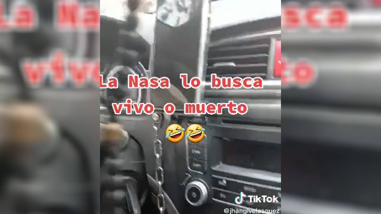 La descripción de lo que estaba presenciando se hizo viral en las redes sociales.