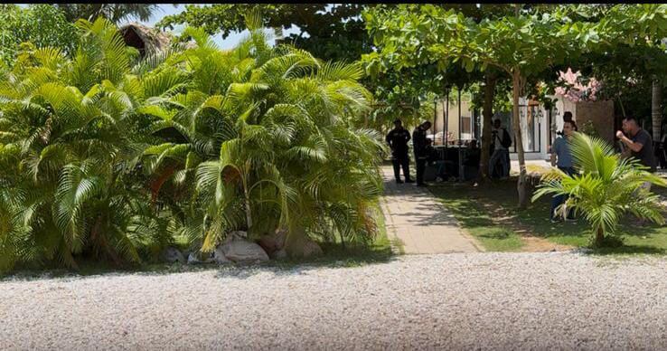 En esta cabaña se registró la masacre.