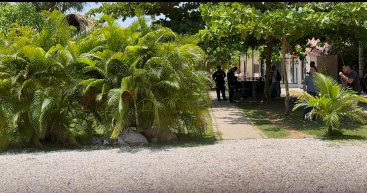 En esta cabaña se registró la masacre.