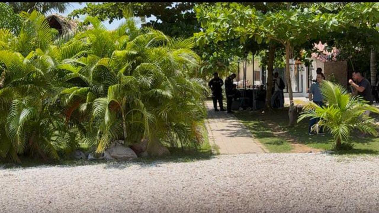 En esta cabaña se registró la masacre.