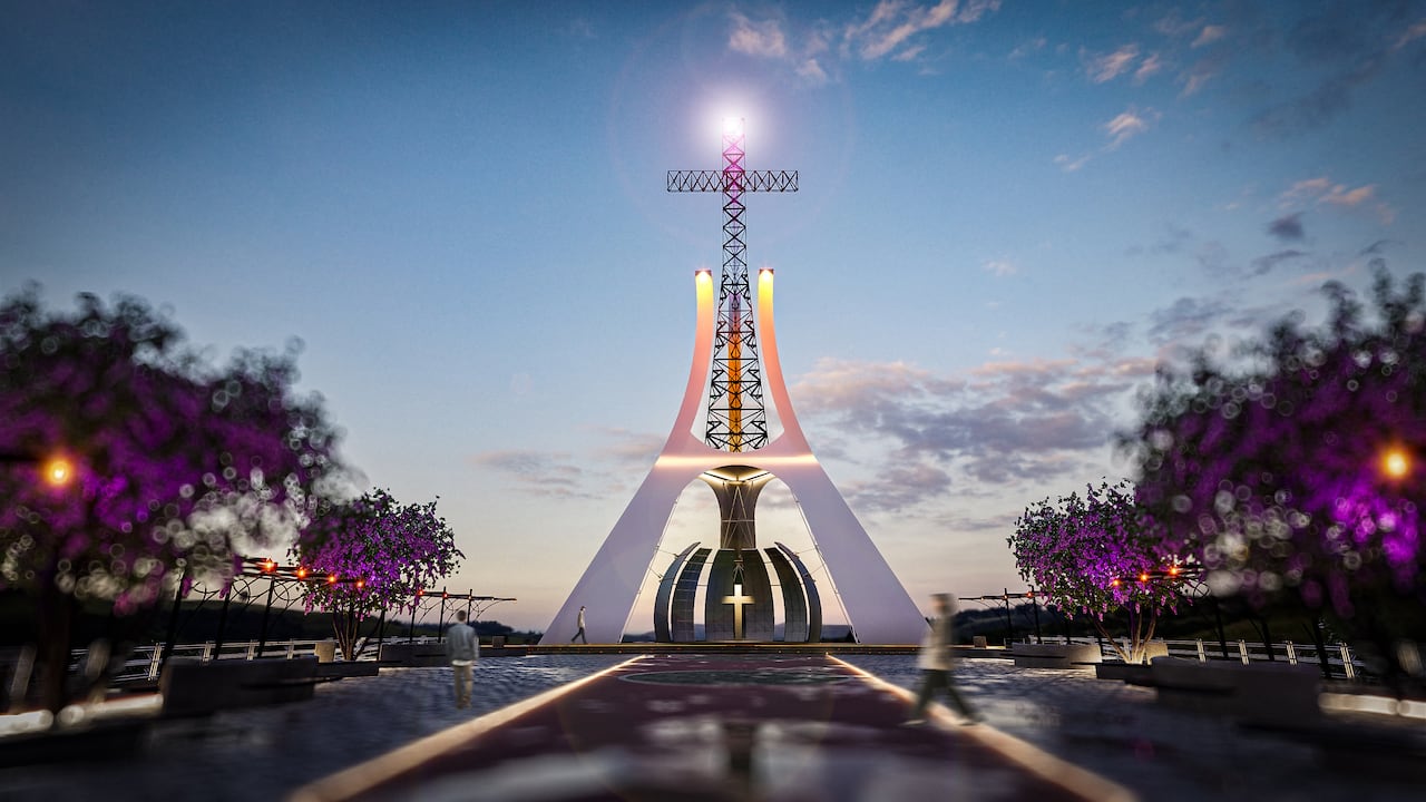 En el proyecto del Mirador Cruz del Picacho se contemplan senderos y rampas, plazoletas, iluminación artística y una cruz monumental de 60 metros.