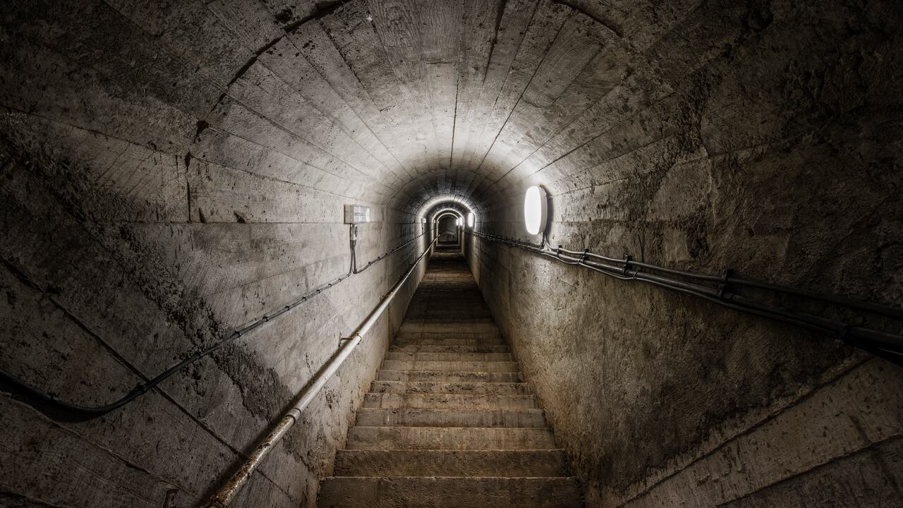 Así luce un bunker por dentro