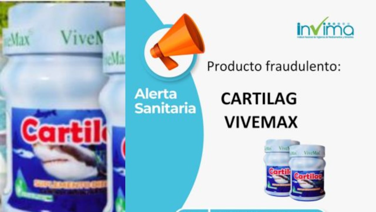 El Invima advirtió que el registro sanitario ya se venció.