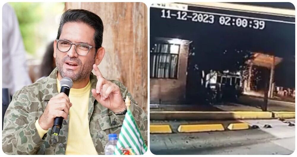 Juan Guillermo Zuluaga y la explosión en el peaje de la vía al Llano.