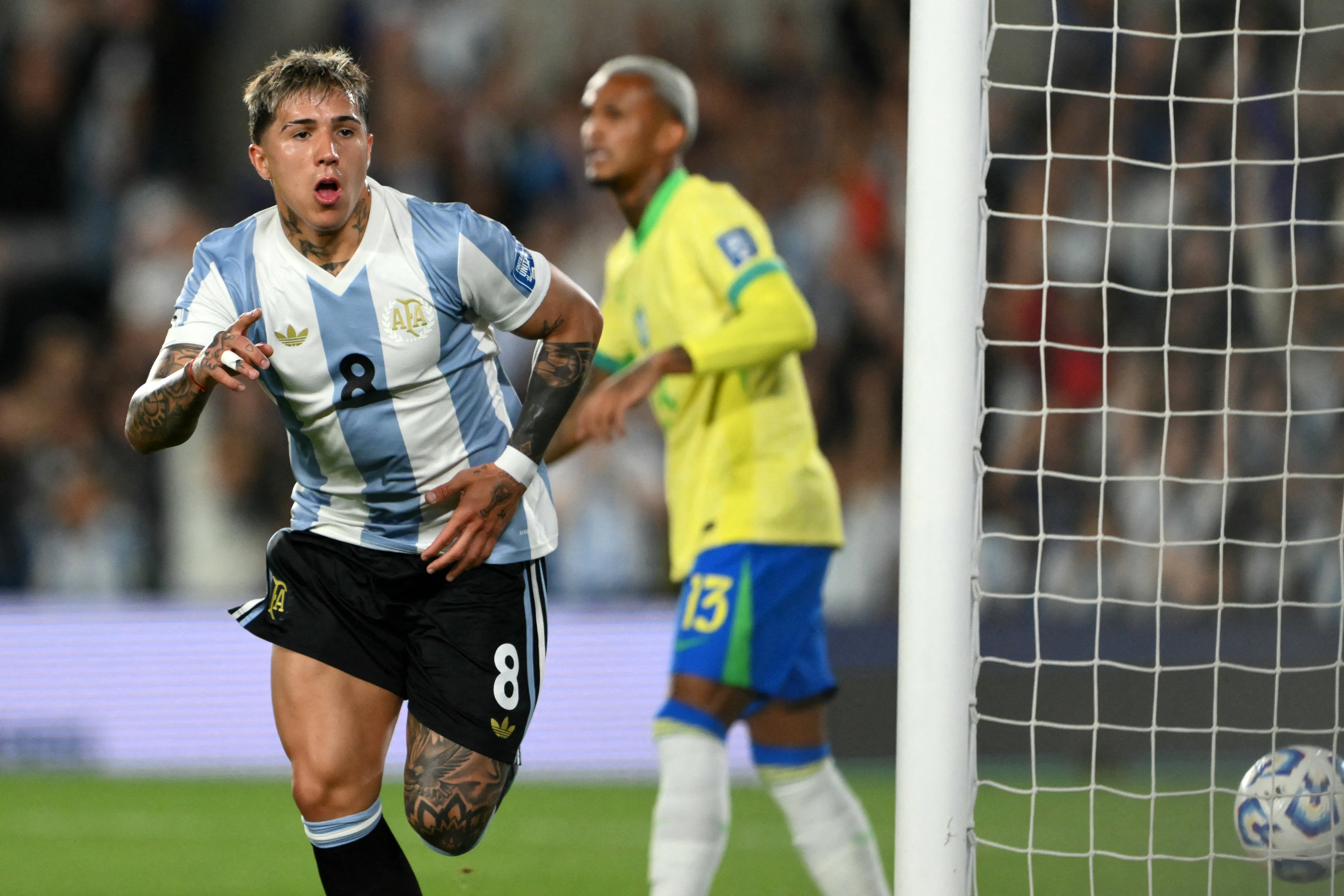 Argentina se enfrentó a Brasil por la Eliminatoria Sudamericana rumbo al Mundial del 2026