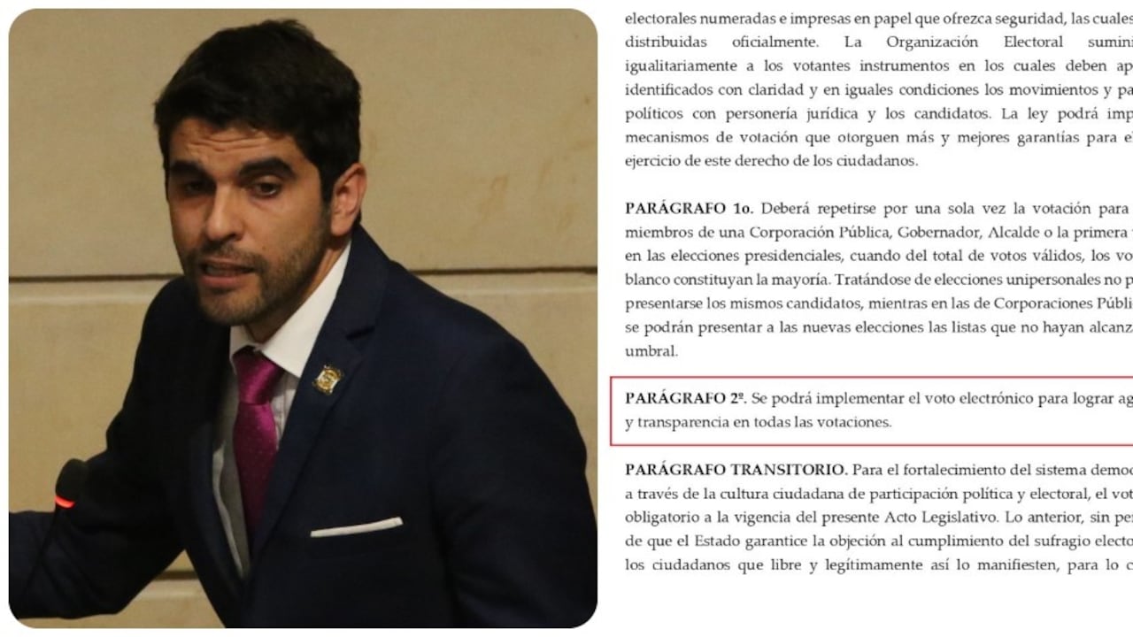 El congresista del Centro Democrático, Hernán Cadavid, lanzó la advertencia.
