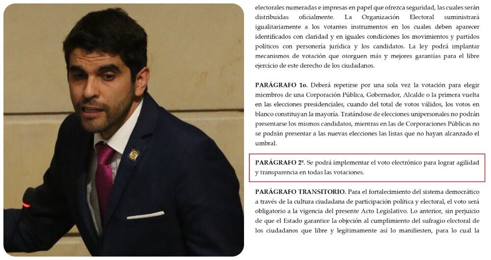 El congresista del Centro Democrático, Hernán Cadavid, lanzó la advertencia.
