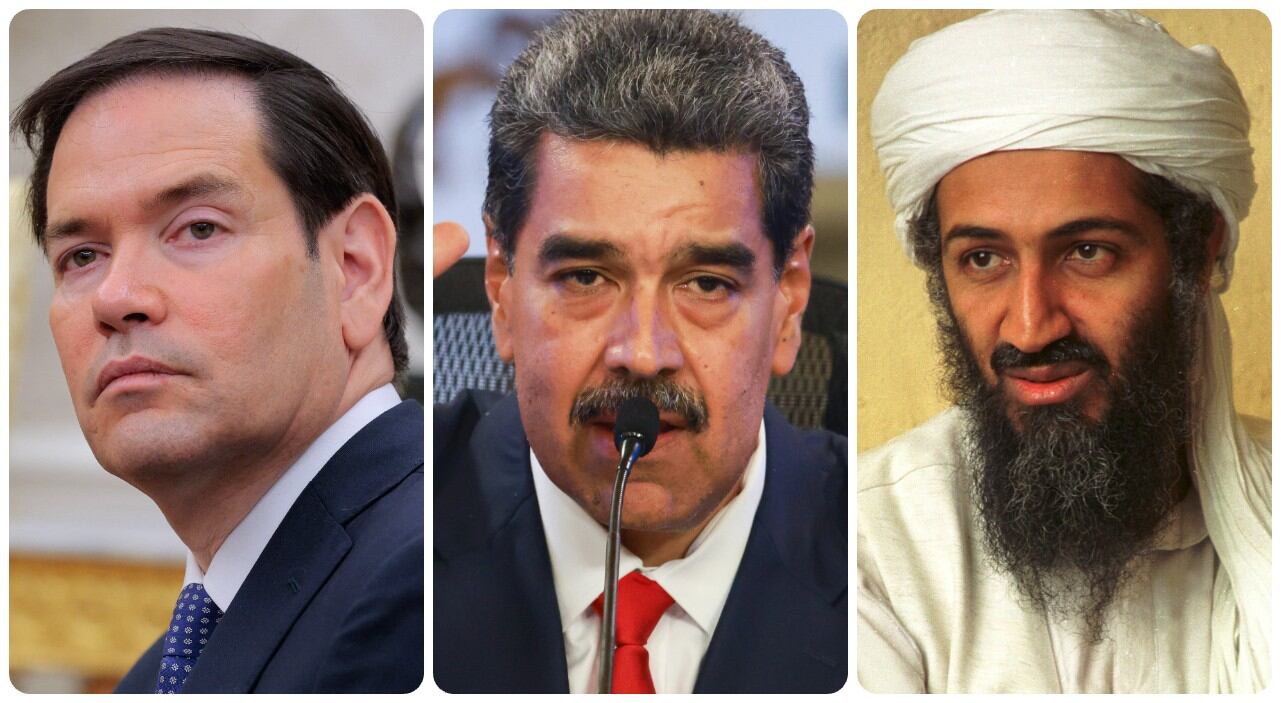 Marco Rubio, Nicolás Maduro, Osama Bin Laden