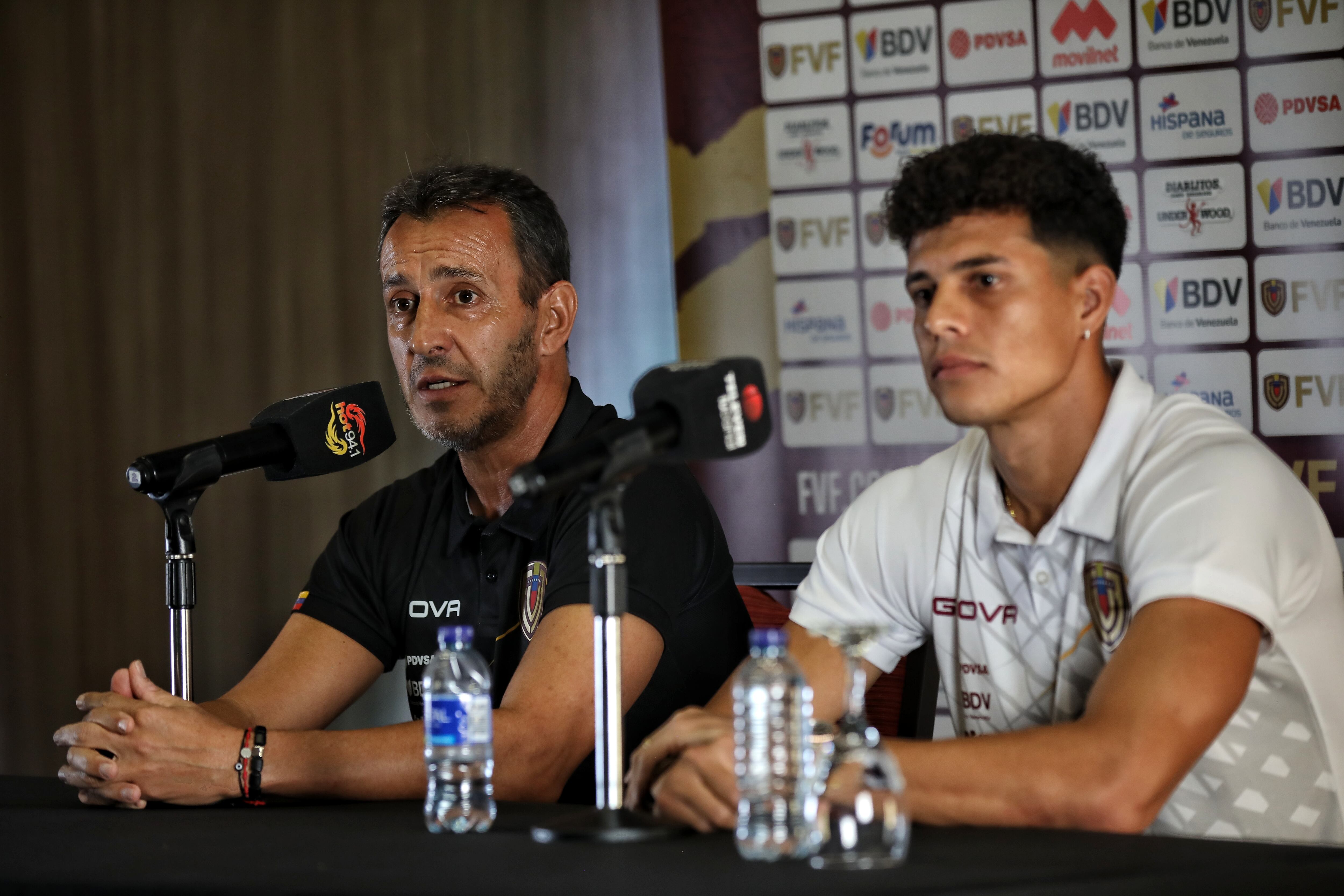 Eliminatorias al mundial, calentamiento previo al  partido en Barranquilla contra la selección de Venezuela