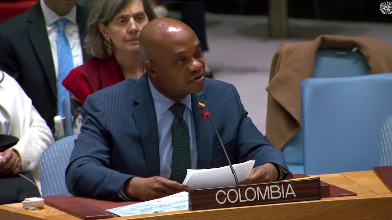 Canciller (e) Luis Gilberto Murillo intervino en el Consejo de Seguridad de la ONU.