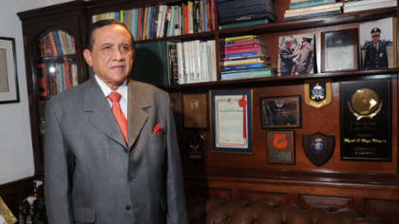 Generál retirado Miguel Alfredo Maza Márquez.