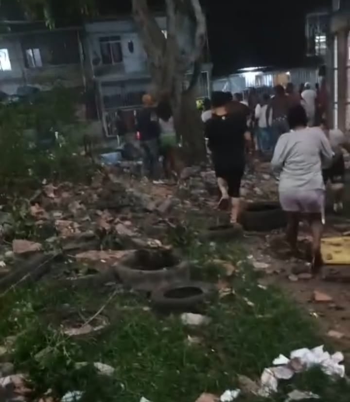 Explosión en Los Lagos