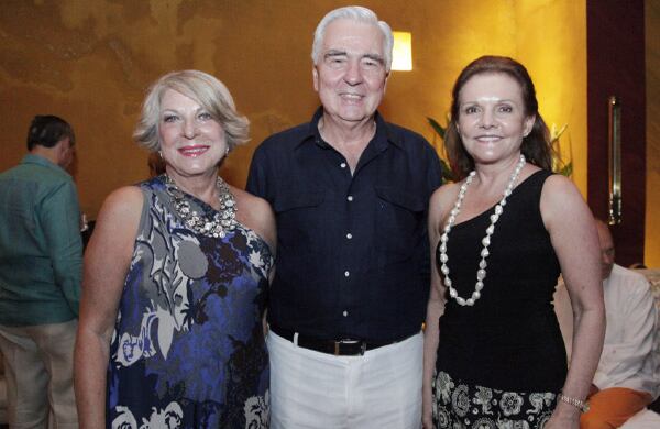 Olga Pumarejo, Jaime Trucco y Pilar Román.