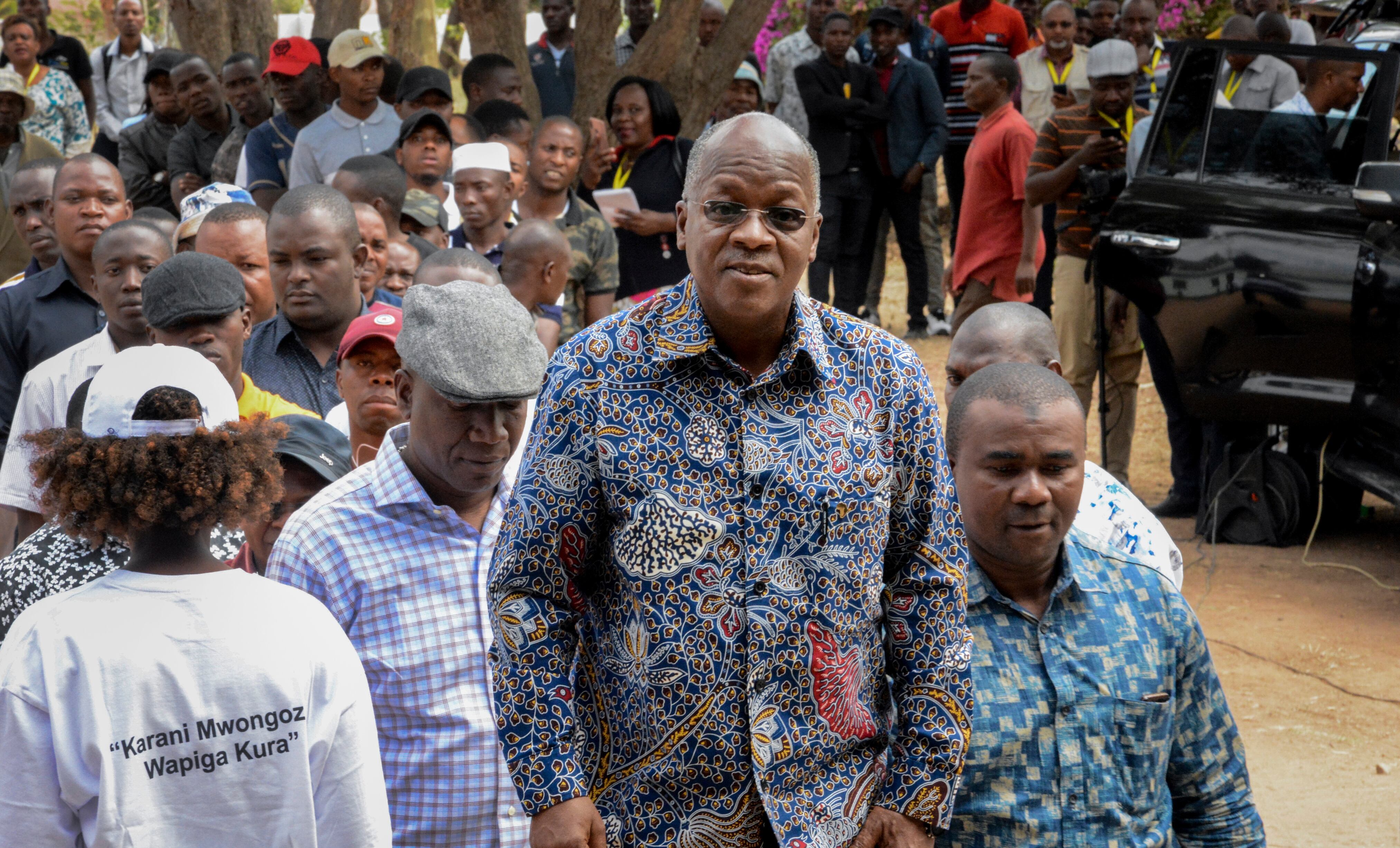 Presidente de Tanzania John Magufuli