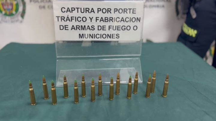 Cartuchos pistola 9 milímetros