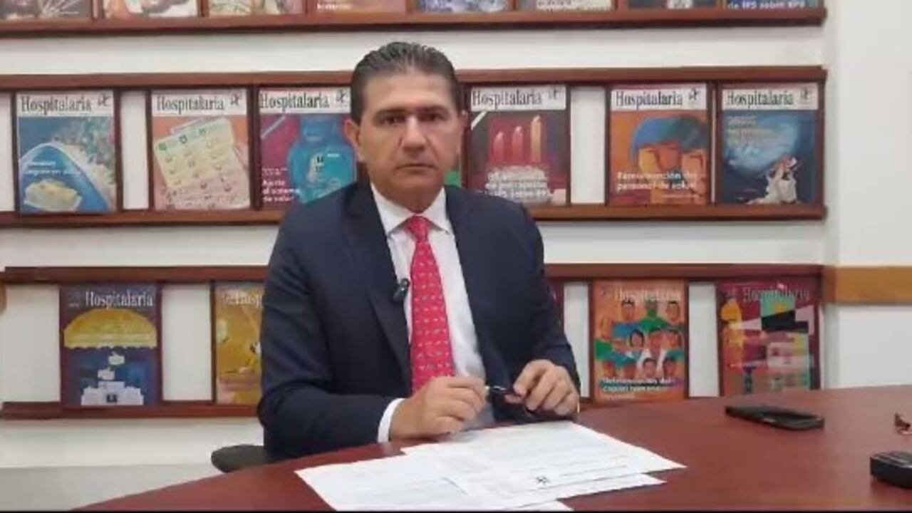 Juan Carlos Giraldo, presidente de la Asociación Colombiana de Clínicas y Hospitales.