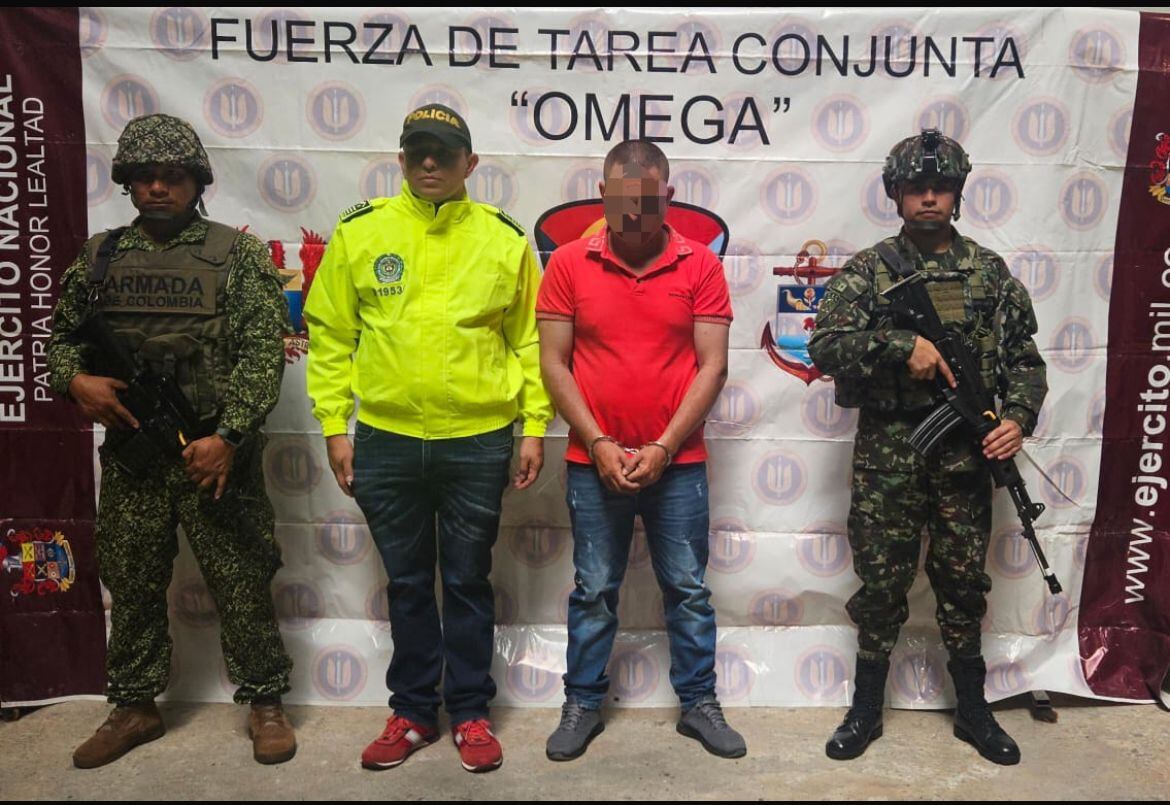 Capturado presunto integrante de grupos criminales.