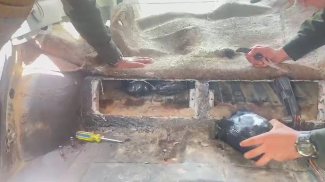 Incautación de cocaína en Bolívar