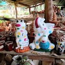 Algunos elementos son elaborados con moldes