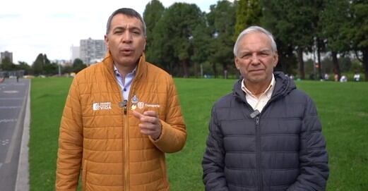 Ministros de Transporte y Hacienda