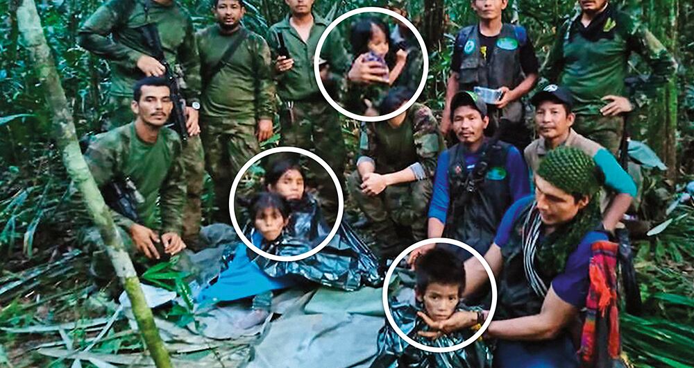   Cerca de 150 militares y decenas de indígenas mantuvieron la búsqueda sin tregua, pese a las difíciles condiciones.