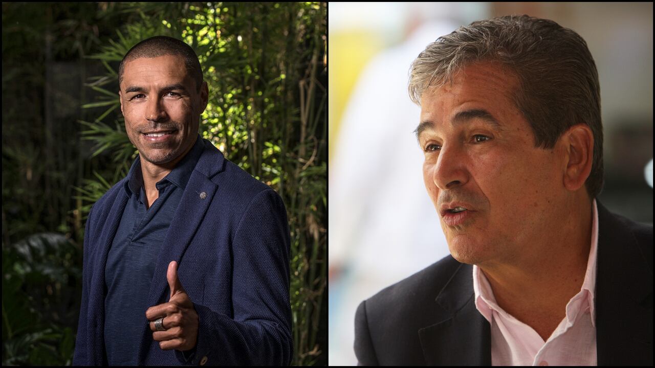 Iván Ramiro Córdoba y Jorge Luis Pinto