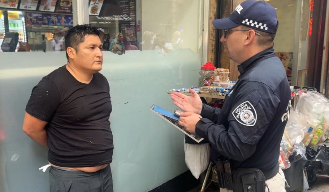 Alias Cuchillo, señalado de masacre de 13 mineros en Perú, fue detenido en la calle La Bastilla, centro de Medellín.