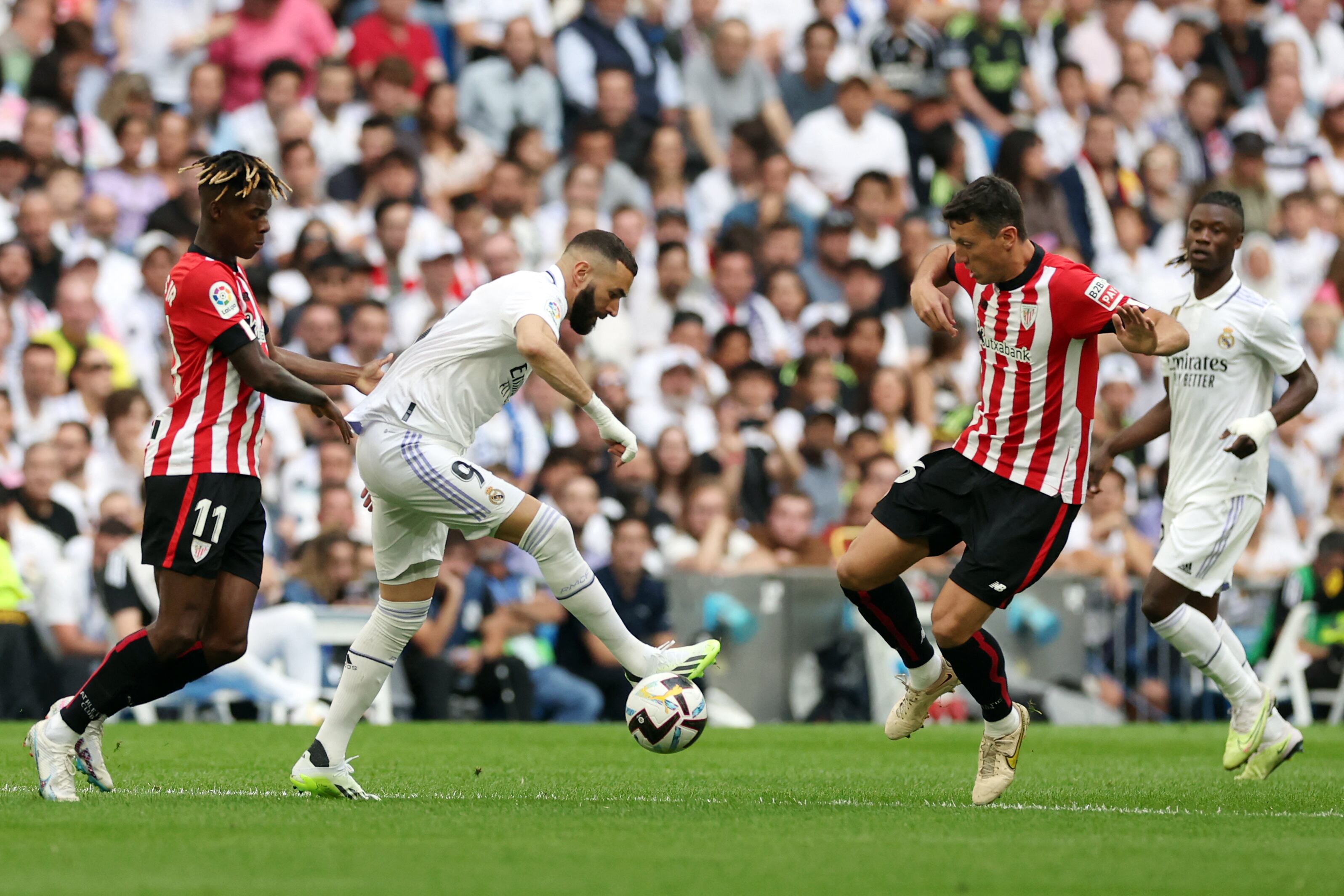 Karim Benzema se despidió del Real Madrid con 25 títulos conseguidos.