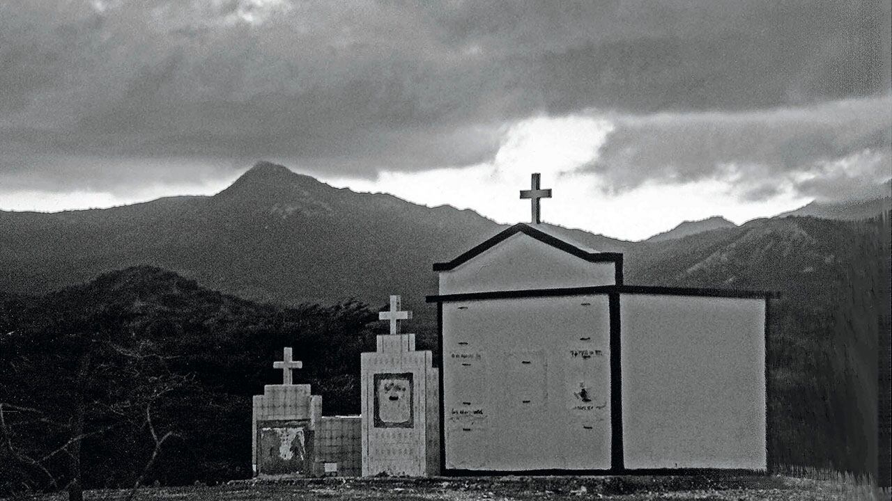 Ocaso de la tarde en Nazareth, Alta Guajira, 1995