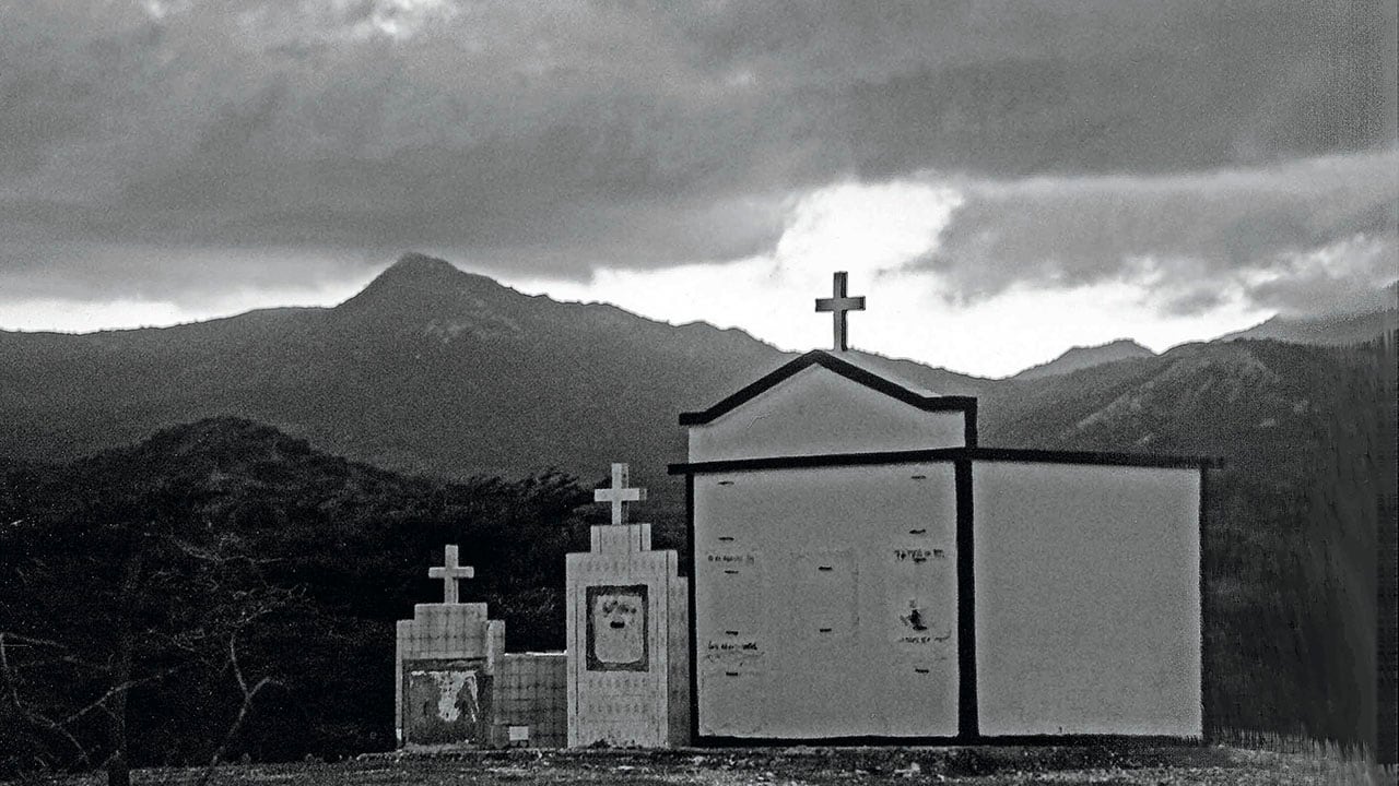 Ocaso de la tarde en Nazareth, Alta Guajira, 1995