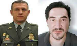 El uniformado fue identificado como el Intendente Mauricio Vargas, de la Regional 6 de la Policía Nacional; y el contratista como el ingeniero Miguel Ángel González.