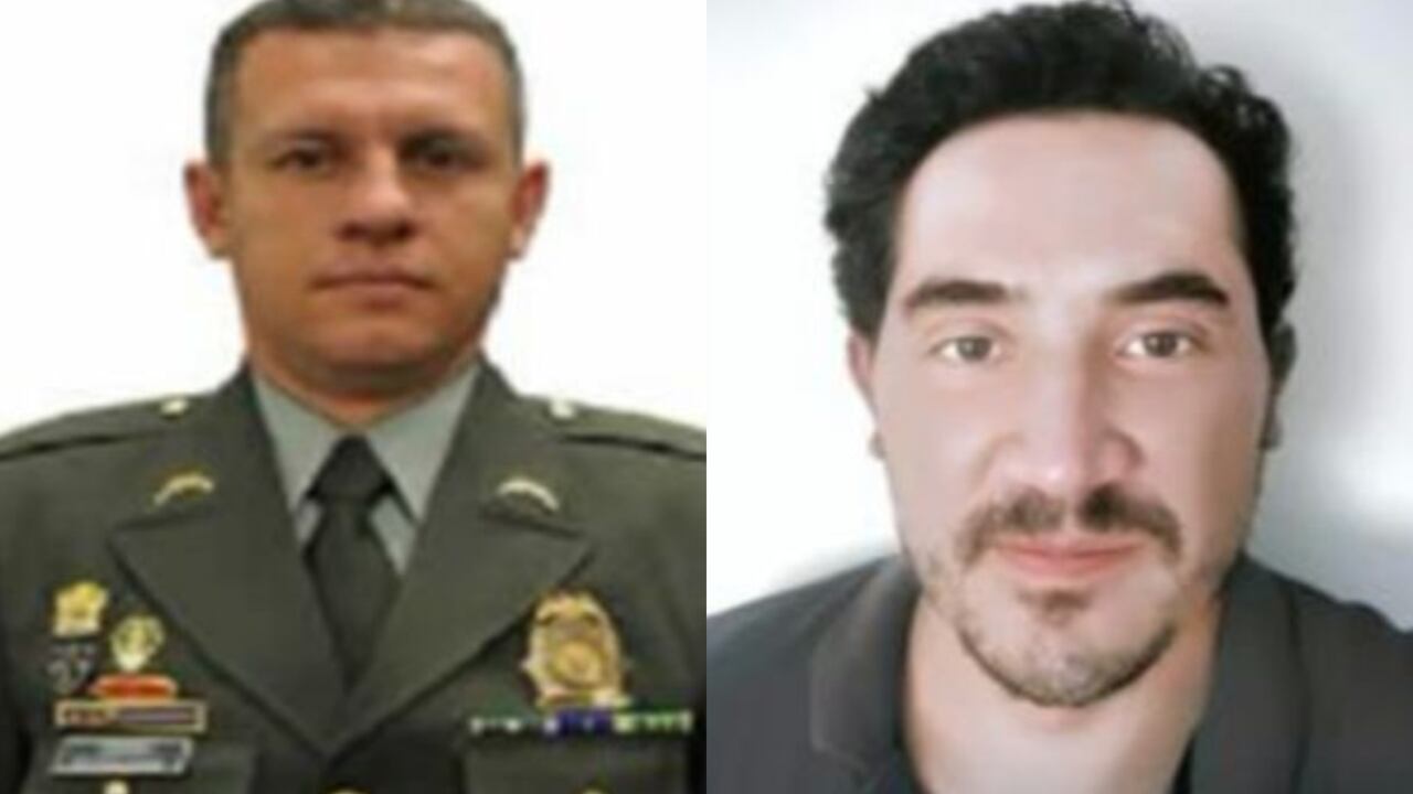 El uniformado fue identificado como el Intendente Mauricio Vargas, de la Regional 6 de la Policía Nacional; y el contratista como el ingeniero Miguel Ángel González.