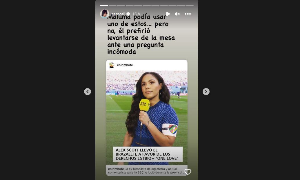 Carolina Ramírez criticó a Maluma