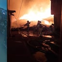 El incendio se habría presentado por culpa de la pólvora.