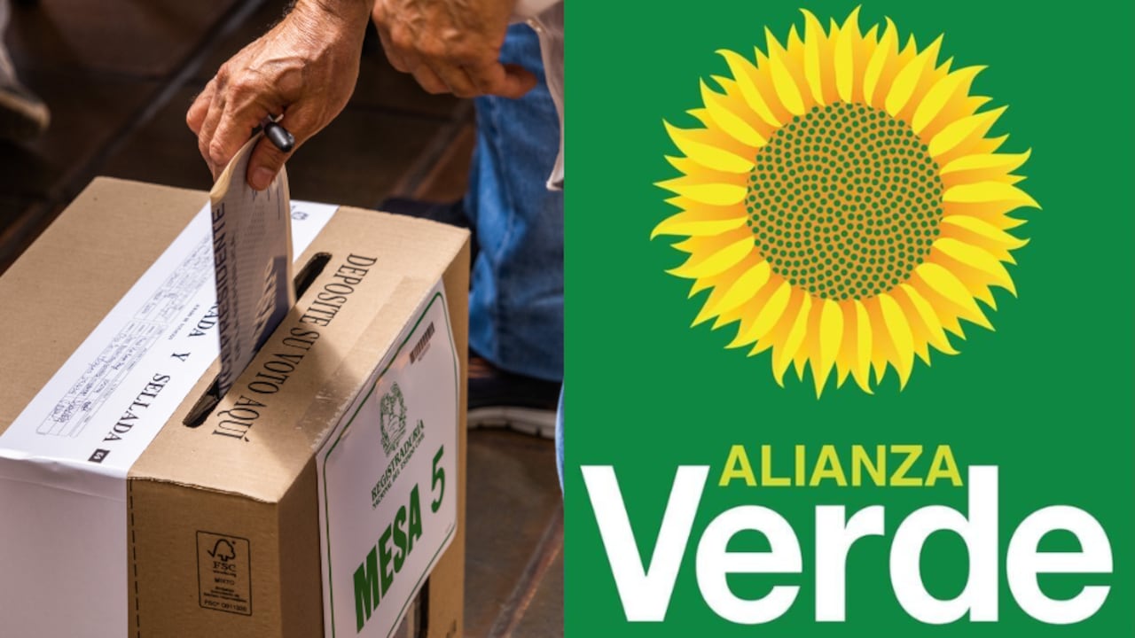 Votaciones y Alianza Verde. Imágenes de referencia.