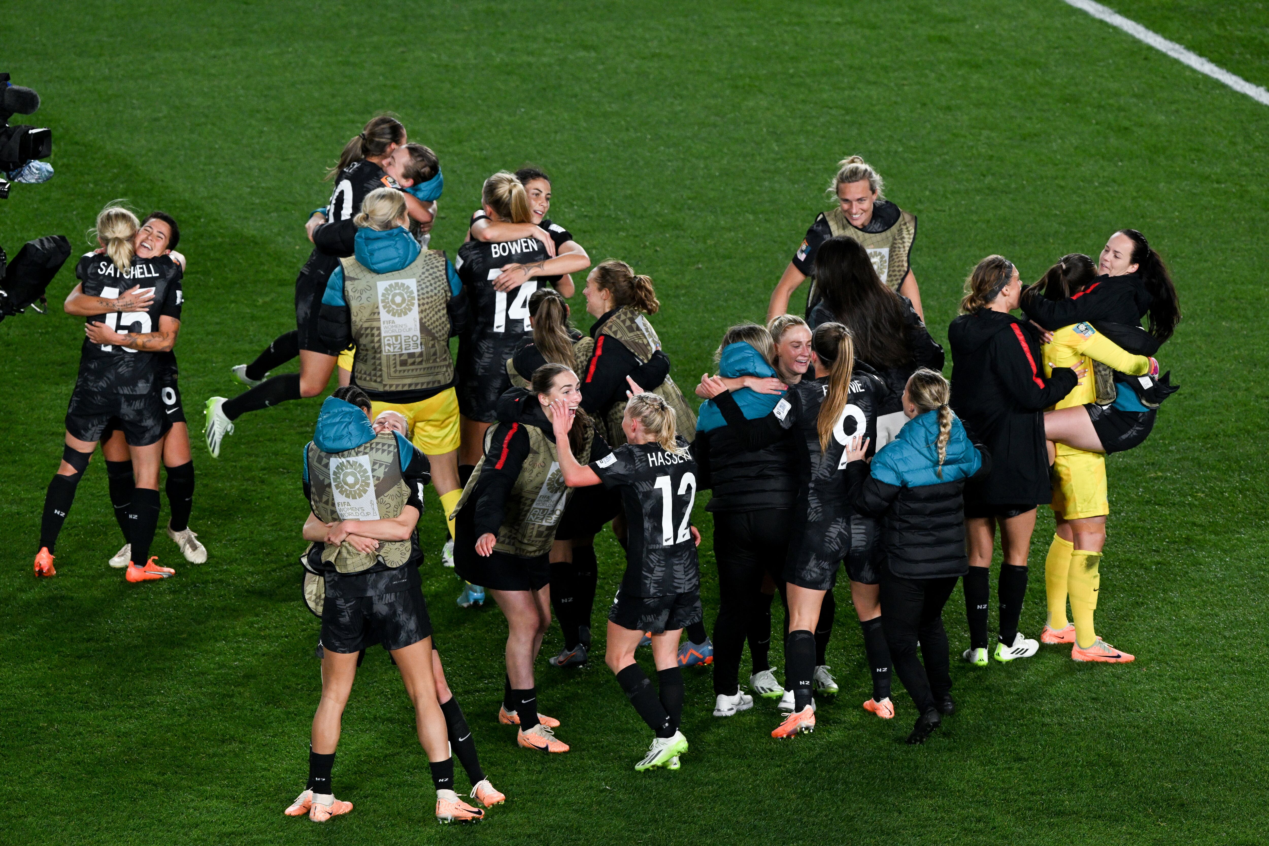 Nueva Zelanda derrotó a Noruega en la apertura del mundial femenino