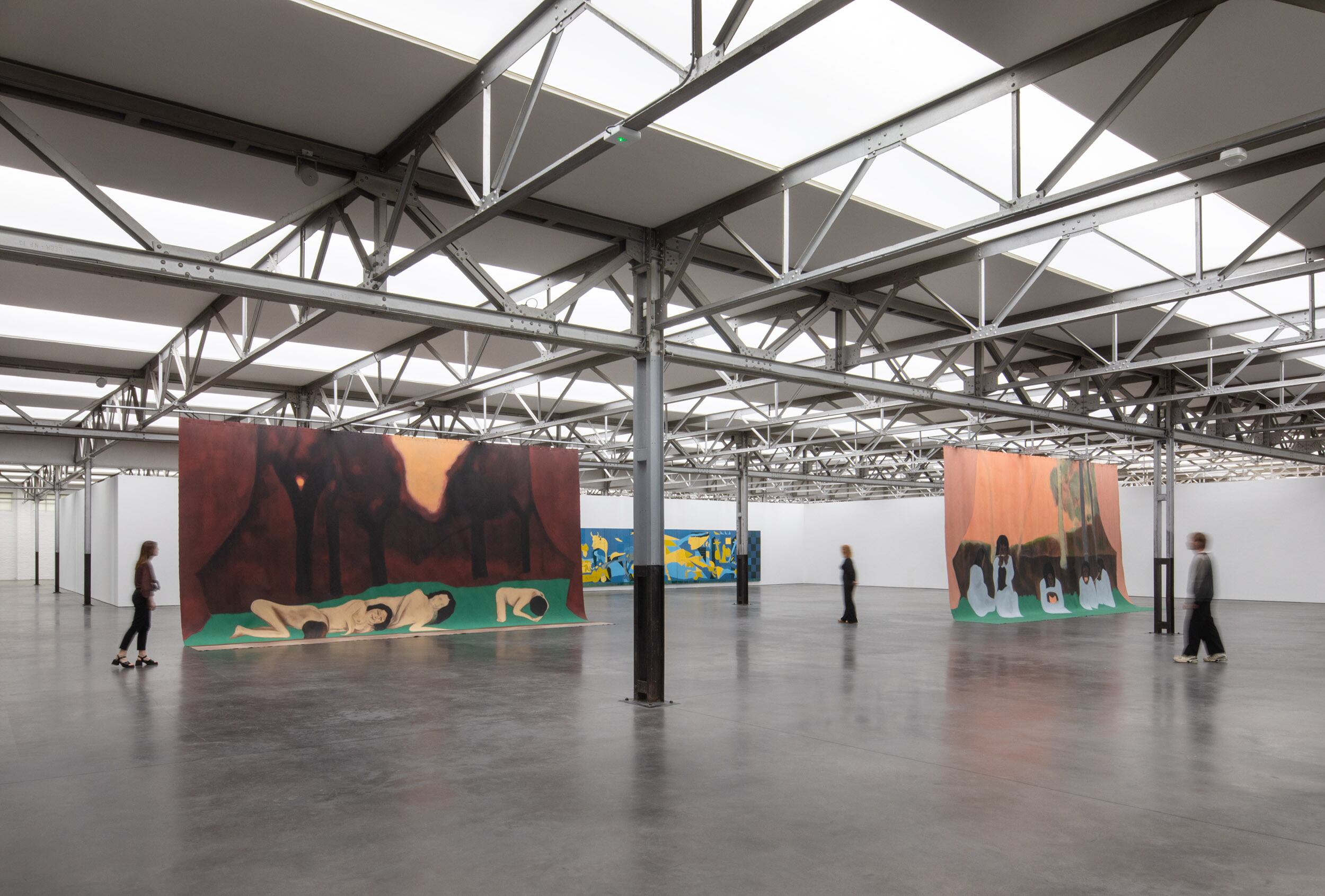 'Guerra y Paz: Una Poética del Gesto', de Beatriz González, se exhibe en el De Pont Museum, de Tilburg, Países Bajos. Eddo Hartmann