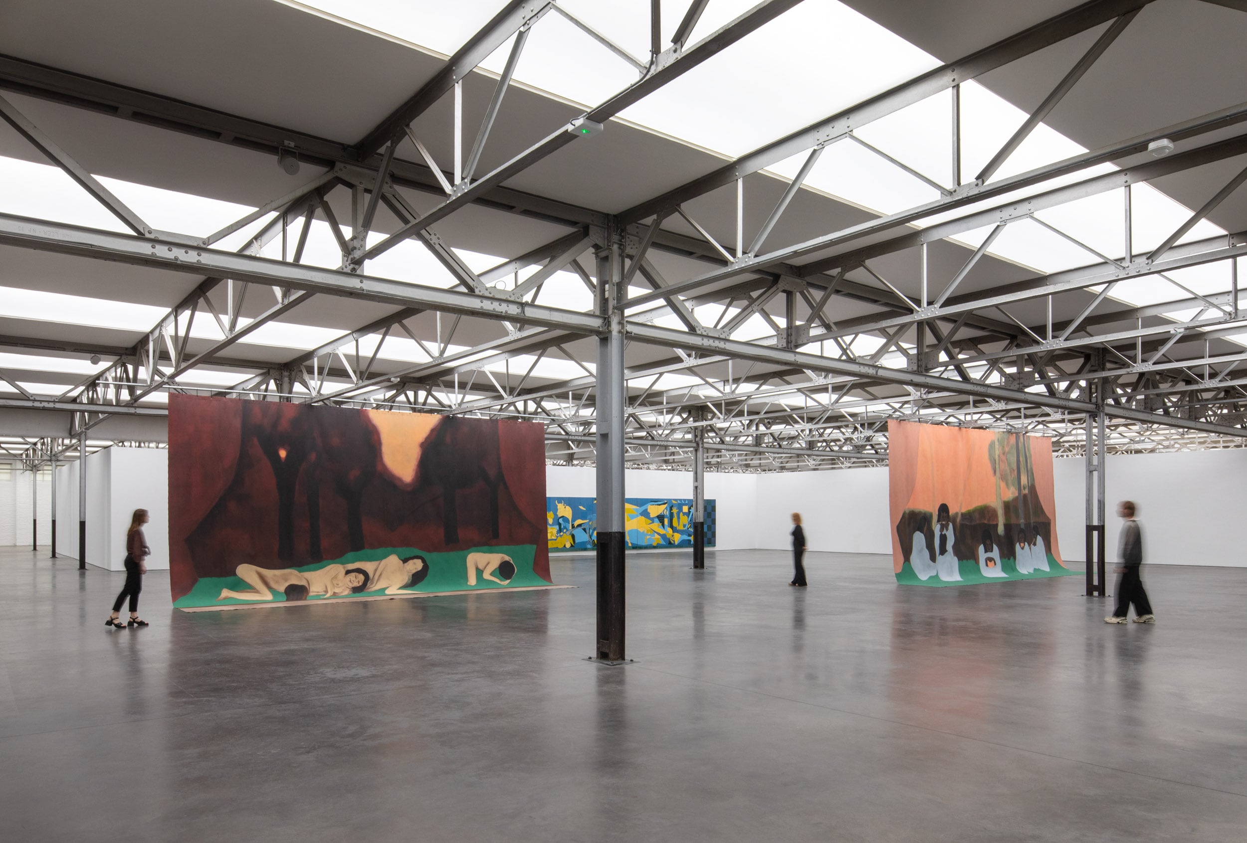 'Guerra y Paz: Una Poética del Gesto', de Beatriz González, se exhibe en el De Pont Museum, de Tilburg, Países Bajos. Eddo Hartmann